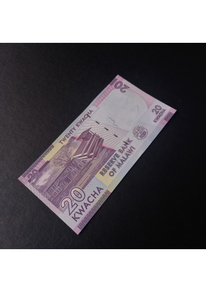 3996368F424728D26D 20 Kwacha Malavi Çil Eski Yabancı Kağıt Para fırsatları
