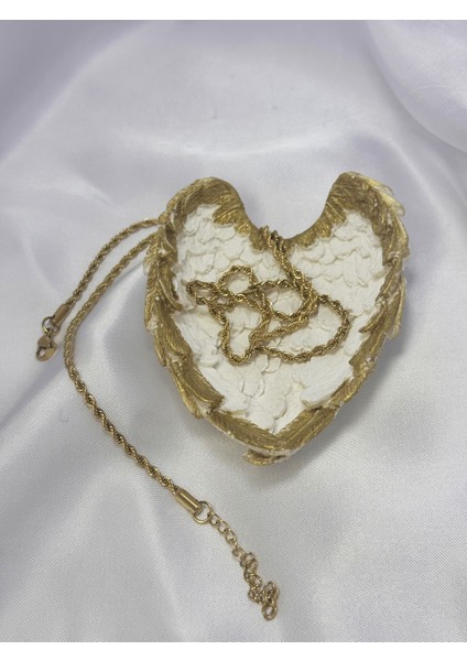 Paslanmaz Çelik Ince Burgu Kolye indirimleri