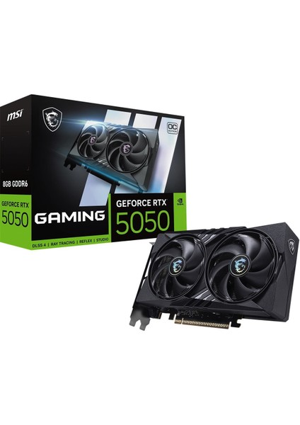 Msı Geforce Rtx 5050 8g Gamıng Oc Gddr6 128B DX12 Pcıe 5.0 X16 (3xdp 1xhdmı)