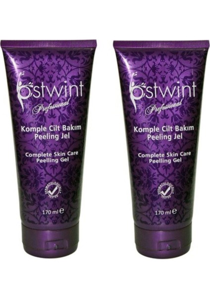 Peeling Jel Cilt Yenileyici Cilt Bakım Seti 170 ml x 2 Adet