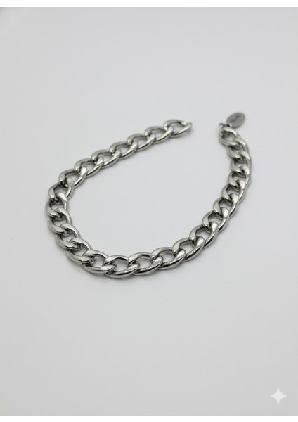 Kalın Zincir Erkek Çelik Bileklik fırsatları