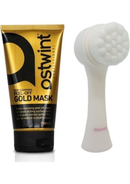 Golden Mask Soyulabilir Altın Maske 150 Ml&fluweel Yüz Temizleme Fırçası