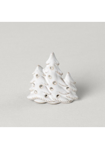 Tree 8X7X9 cm Mumluk 8X7X9 cm Ekru