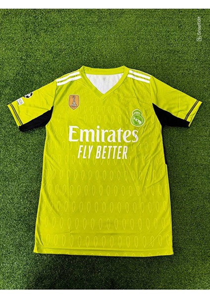 R.e.a.l M.a.d.r.i.d Courtois 1 Numara Kaleci Çocuk Forması 3 Lü Set modelleri