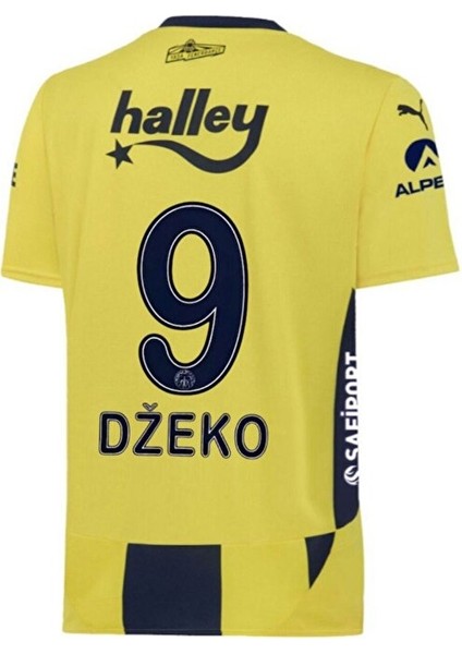 2024/25 Fb/fenerbãhçe D.z.e.k.o 9 Iç Saha Çubuklu Forması Spor T-Shirt