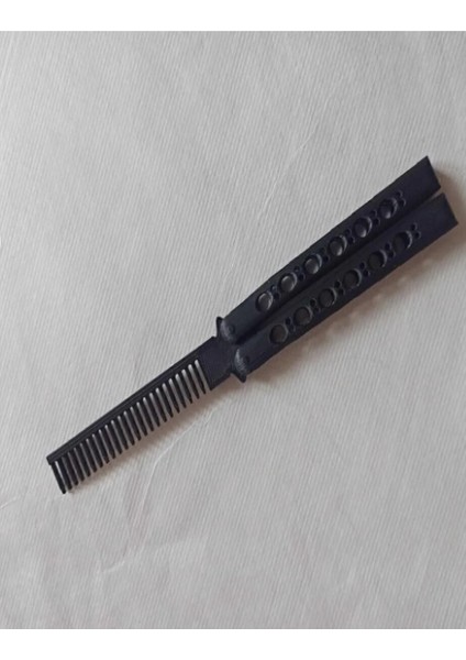 Kelebek Şeklinde Plastik Tarak Saç Tarama Kolay Taşınabilir Organik Plastik Bıçak