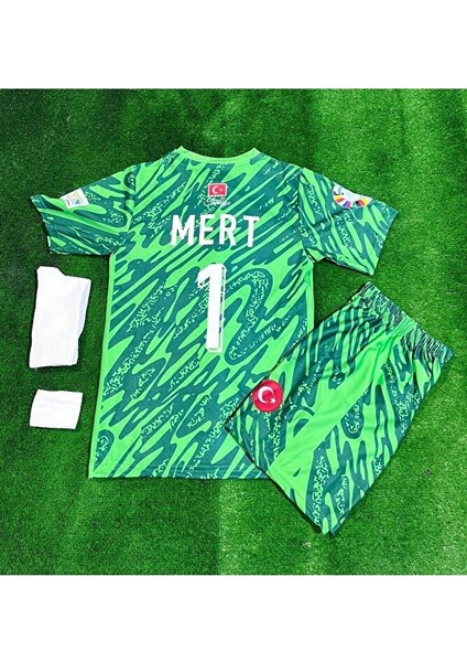 Türkiye Kaleci Mert Günok Çocuk Futbol Forması 4'lü Set