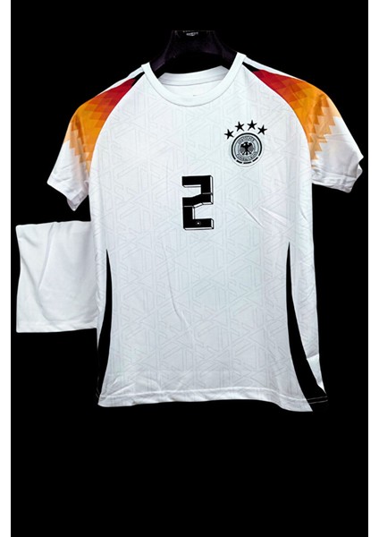 Almanya Euro 2024 Antonio Rüdiger 2 Iç Saha Beyaz Çocuk Forması 3'lü Set (White) fiyatları