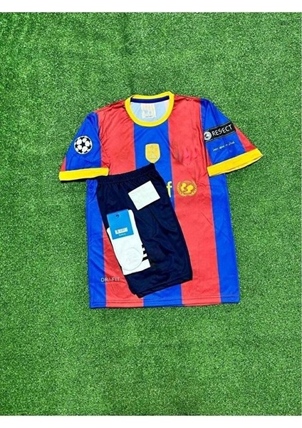 2011 Şampiyonlar Ligi Finali Lionel Messi //10 Çocuk Forması Şort Çorap Bileklik 4'lü Set fiyatları