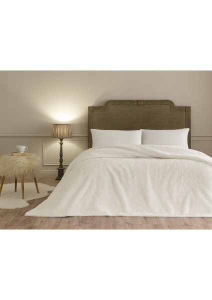 Mathie Çift Kişilik Ekru Battaniye modelleri