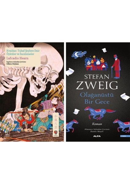 Kvaidan: Tuhaf Şeylere Dair Öyküler ve Incelemeler + Olağanüstü Bir Gece