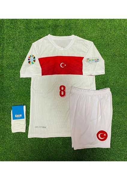 Milli Takım Beyaz Arda Güler Çocuk Forması 4lü Set Forma+Şort+Çorap+Bileklik fiyatları