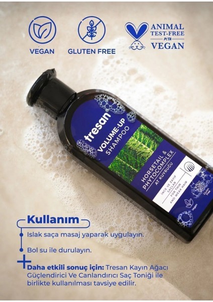 Tresan 4 Kutu At Kuyruğu Hacimlendirici Bakım Şampuanı 300 ml fiyatları