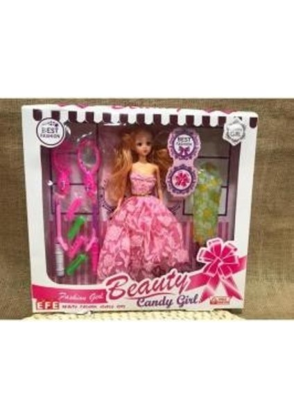 Oyuncak Makyaj Setli Model Bebek