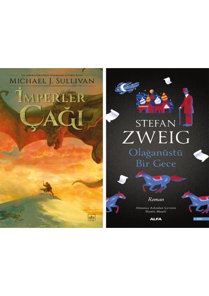 Imperler Çağı – Ilk Imparatorluğun Efsaneleri Altıncı Kitap + Olağanüstü Bir Gece