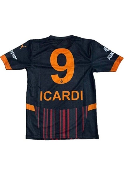 2024/2025 Sezon Mauro Icardi9 Siyah Alternatif Yeni Sezon Futbol Forması (Siyah)