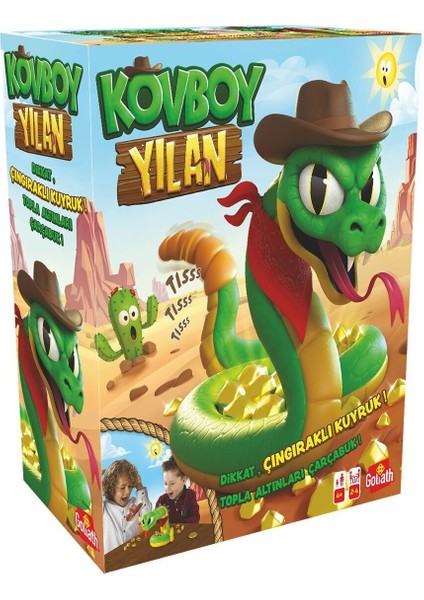 935156 Goliath Kovboy Yılan +4 Yaş modelleri