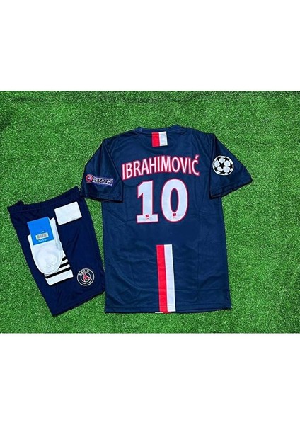 P.s.g 2014-15 Sezonu Zlatan Ibrahimovic Çocuk Forması 4'lü Set modelleri
