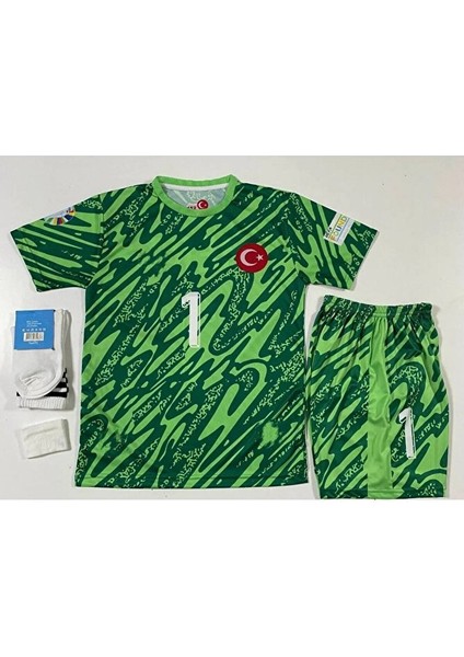 Türkiye Euro 2024 Mert Günok Kaleci Çocuk Forması 4'lü Set fiyatları