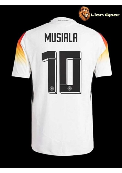 Lion Spor Almanya Milli Takım Beyaz 2024-25 Sezon Musıala 10 Yetişkin Forması Lion