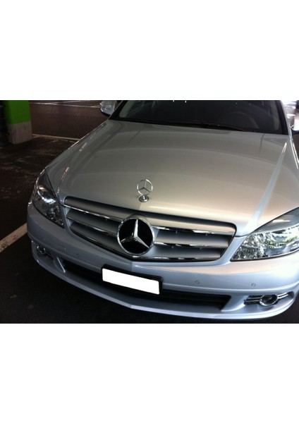 Mercedes C Serisi W204 S204 2008-2014 Ön Panjur Krom Gri indirimleri