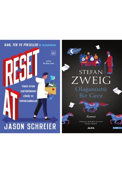 Reset At: Video Oyun Sektöründeki Çöküş ve Toparlanmalar + Olağanüstü Bir Gece