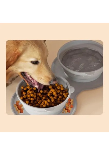 Mikopet Katlanabilir Ikili Mama ve Su Kabı indirimleri