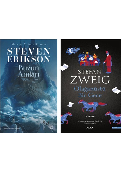 Buzun Anıları – Malazan Yitikler Kitabı 3 + Olağanüstü Bir Gece