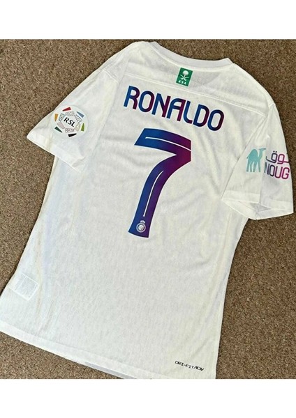 Al Nassr 2023/24 Yeni Sezon Cristiano Ronaldo Alternatif Forması (Beyaz) modelleri