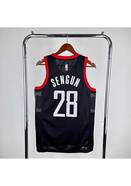 H.o.u.s.t.o.n Rockets 2025 Alperen Şengün /28/ Basketbol Forması (Black) fiyatları