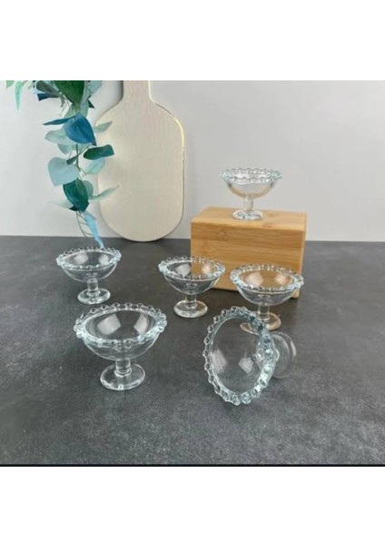 Rayan Petra 6'lı Sunumluk Kase Boncuklu Lokumluk Çerezlik Sosluk Kase fiyatları