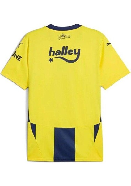 Fenerbãhçe 24/25 Sezonu Kişiye Özel Isim Numara Iç Saha Çubuklu Yetişkin Forması