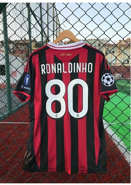 A.c Milan 2009/2010 Sezonu Ronaldinho /80/ Nostalji Forması