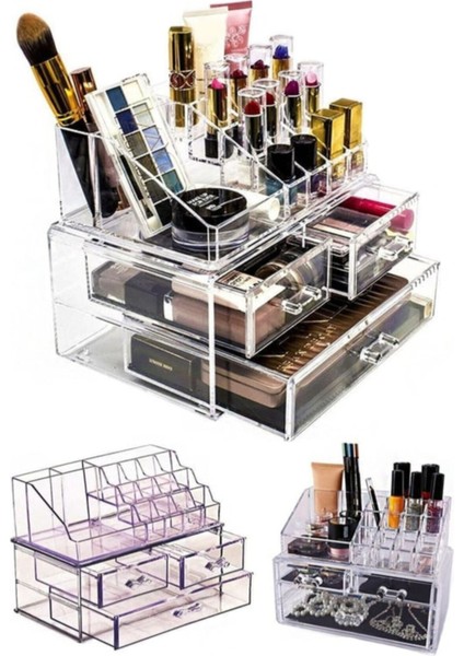 Çekmeceli Ruj Düzenleyici Organizer Set fiyatları