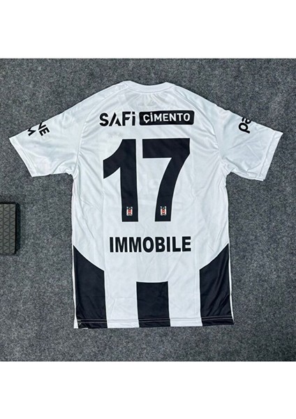 Beşiktaş. Ev Sahibi Siyah-Beyaz Immobile Çocuk Forması fiyatları