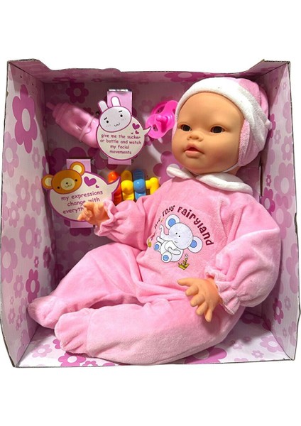 33078 Kutuda Mimikli Bebek Fonksiyon