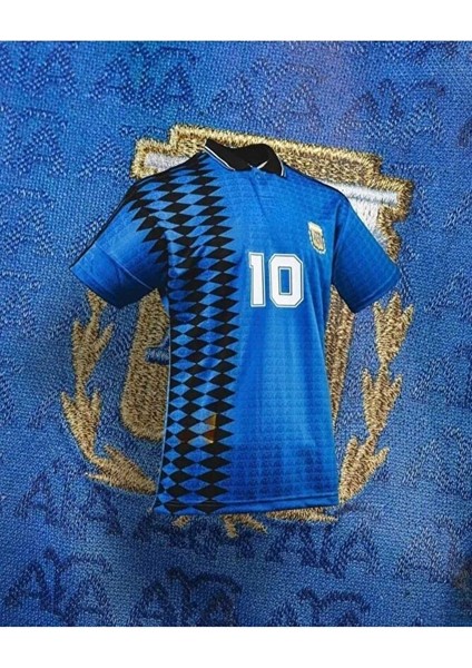Messi Arjantin Mavi Retro Forması