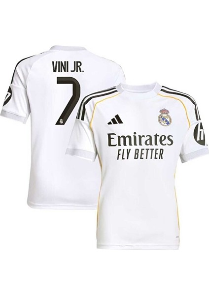 Real Madrid 2025-26 Yeni Sezon #7 Vini Jr Iç Saha Forması
