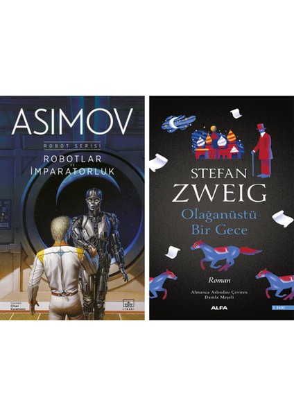 Robotlar ve Imparatorluk – Robot Serisi 4. Kitap + Olağanüstü Bir Gece