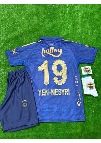 Fenerbahçe 2026 Sezonu Yakalı # Y.en-Nesryı # Çocuk Forması