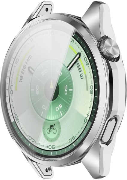 Huawei Watch Gt 6 46MM Tpu Silikon Kasa ve Ekran Koruyucu 360 Tam Koruma Gt6 Kasa Koruyucu indirimleri