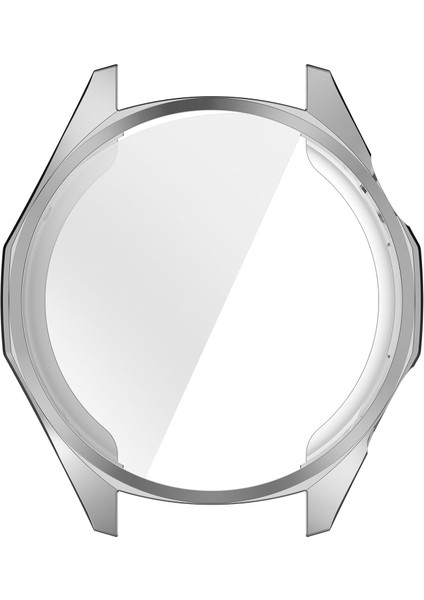 Huawei Watch Gt 6 46MM Tpu Silikon Kasa ve Ekran Koruyucu 360 Tam Koruma Gt6 Kasa Koruyucu