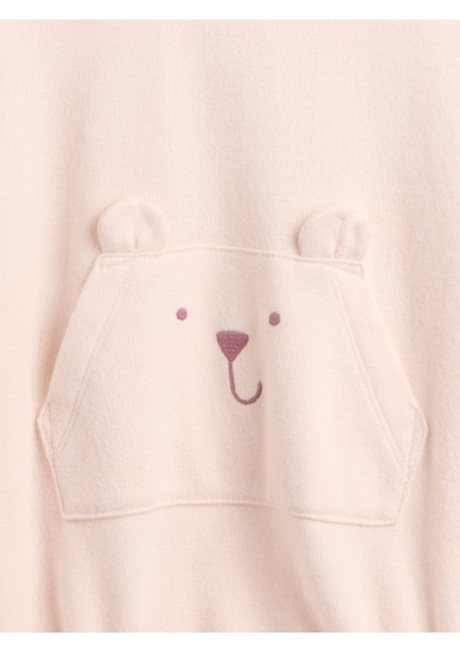 Bebek Pembe Brannan Bear Detaylı Bodysuit-Şapka Set fiyatları