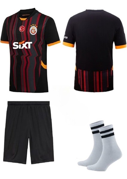 'GÂLÂTASARÂY'Y'2024/25 Alternatif Siyah Çocuk Forması Çorap Spor Sweatshirt fiyatları