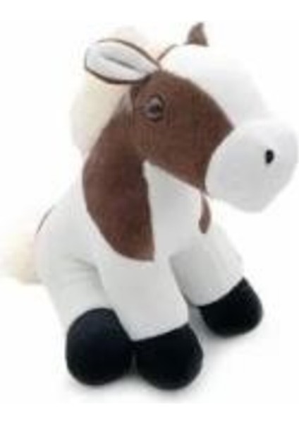 Sevimli Uyku Arkadaşı Alacalı Peluş At