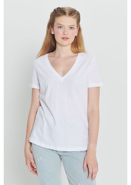 Beyaz Kısa Kol Halı Saha Antreman Forması