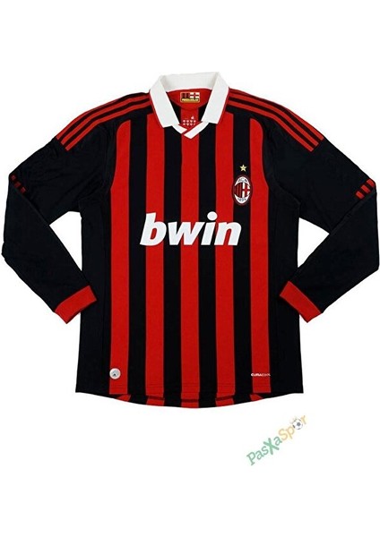 Ac Milan 2009 Iç Saha Şampiyonlar Ligi Ronaldinho Uzun Kol Maç Forması fiyatları