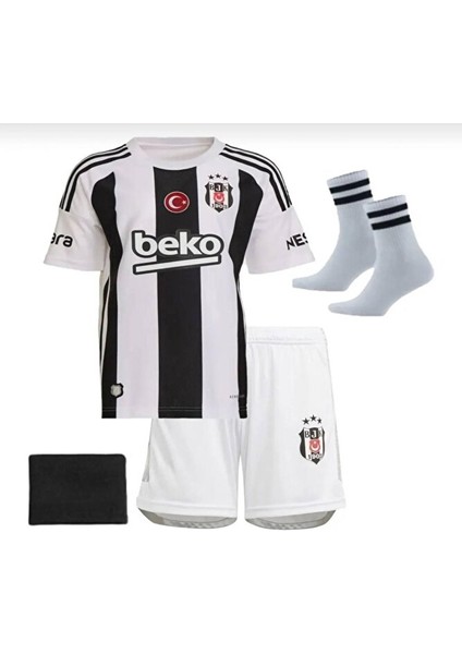 B.e.ş.i.k.t.â.ş Forması Özel Beyaz 2024/2025 Yeni Sezon Çocuk Futbol Forması Bileklik Hediyeli fiyatları