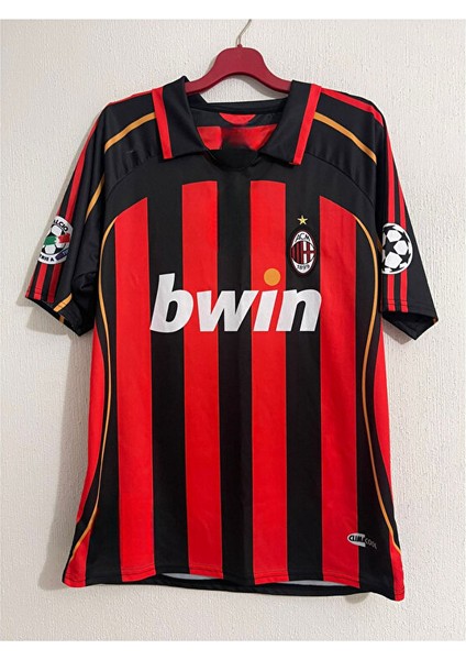 Kaka A.c Milan Retro Siyah Futbol Forması Özel Forma Kumaşı fiyatları