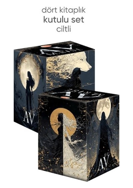 Av Serisi Kutulu Set (4 Kitap-Ciltli)